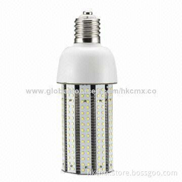 80W LED Corn Bulb with 2835 SMD, 100 to 300V AC/50 to 60Hz Input Voltage